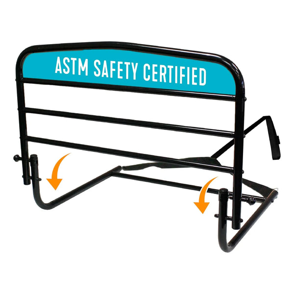 Riel De Seguridad Plegable 76 Cm Soporte 300 Lbs Adultos Mayores