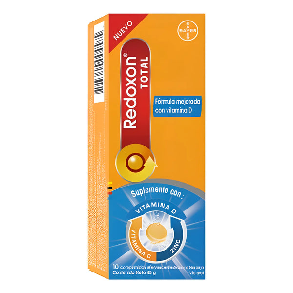 Redoxon Total Taef X 10 - Unidad A $1640 Naranja - Imagen 1