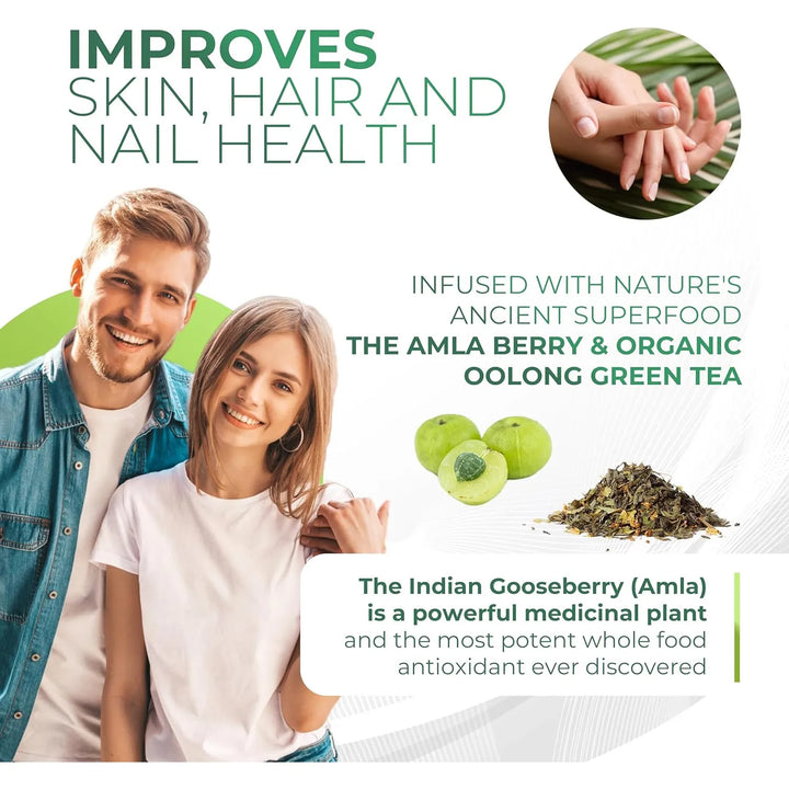 Amla En Polvo Superalimento Antioxidante Con Té Oolong Orgán - Imagen 4