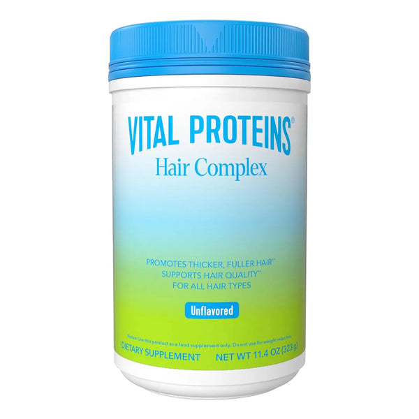 Péptidos De Colágeno Y Biotina Para Cabello Grueso Y Saludable 0.71 Oz