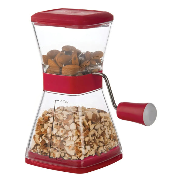 Picadora De Nueces Progresiva Nut Chopper Roja Pica Almendras Facil