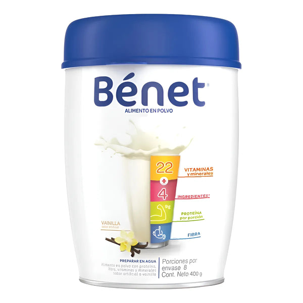 Bebida Bénet Vainilla Sin Azucar X 400 G - Imagen 1