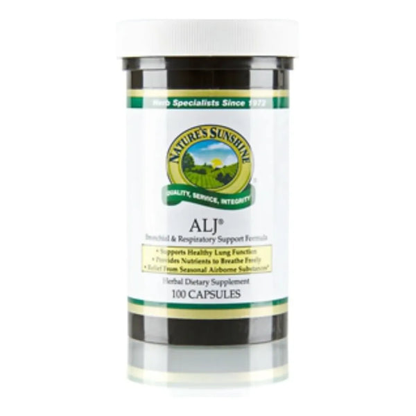 Capsulas Alj Naturales 100 Unidades Paquete Doble Para Salud Respiratoria