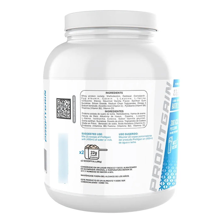 Proteina Volumen 6lb Profitgain Vainilla Gourmet - Imagen 3