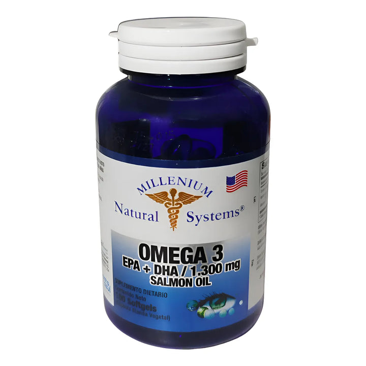 Omega 3 1300 Mg 100sg Natural S Sin Sabor - Imagen 1