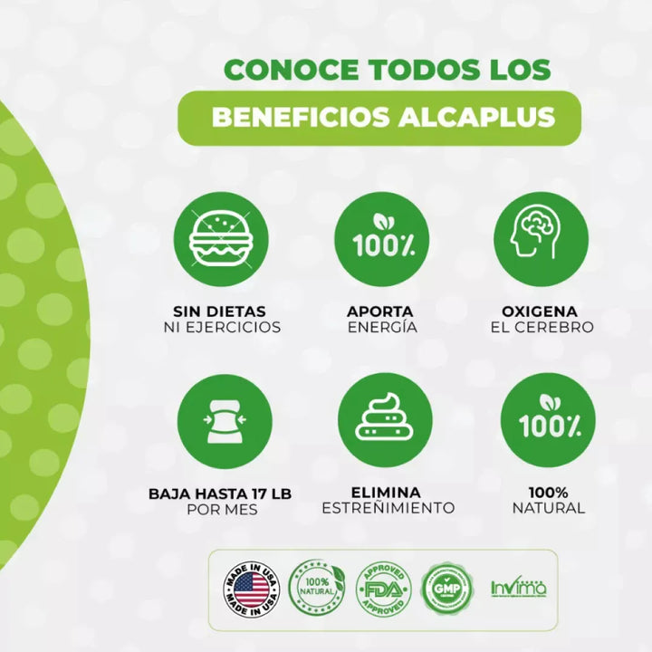 Alcaplus Kit X 2 + Obsequio Sin Sabor - Imagen 3