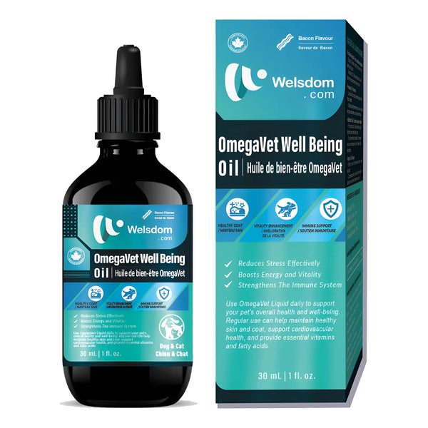 Aceite Bienestar Mascotas 30 Ml Mezcla Omega-3 Vitaminas Apo - Imagen 1