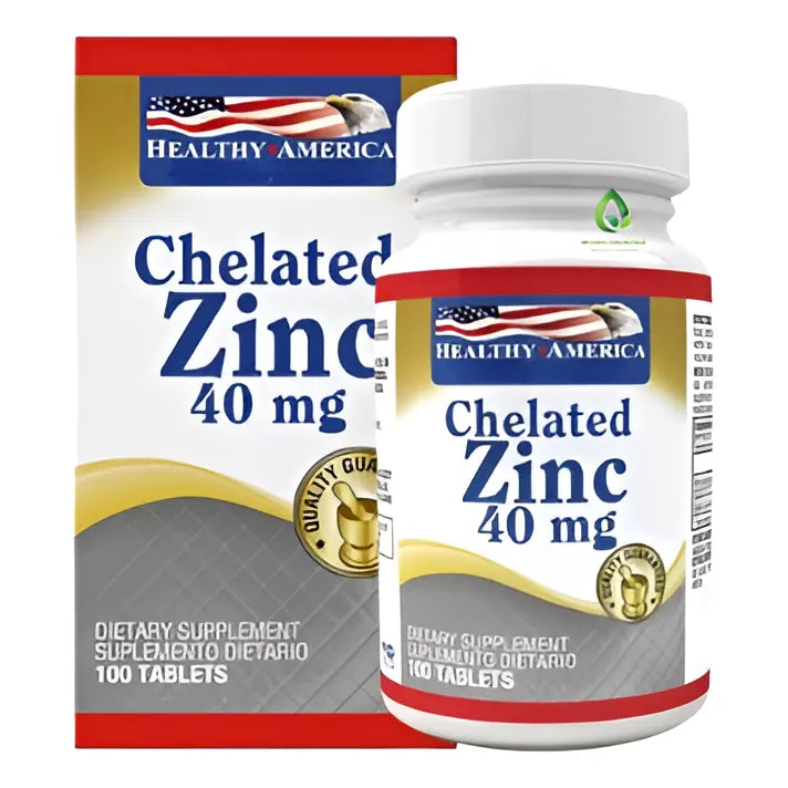 Chelated Zinc 40 Mg Ninguno - Imagen 1