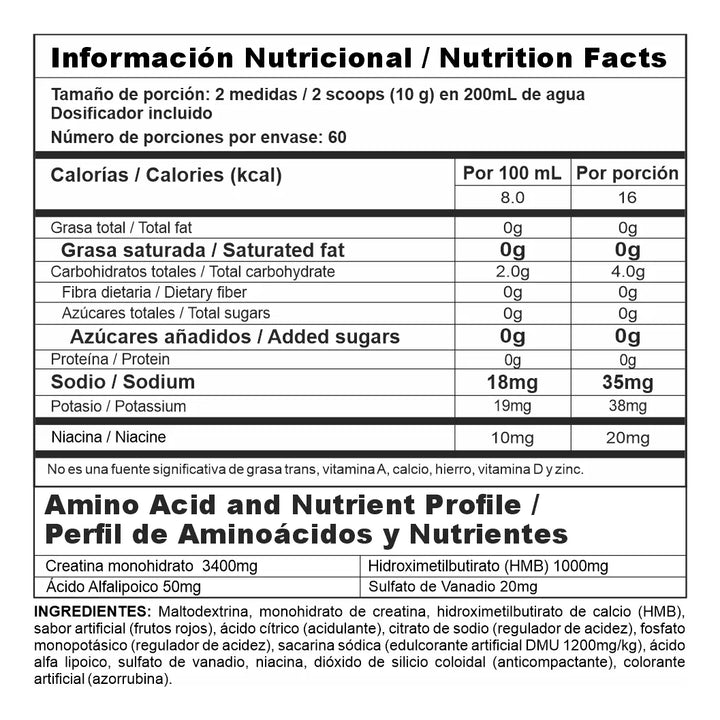 Creatina Creastack Crea Stack - Imagen 2