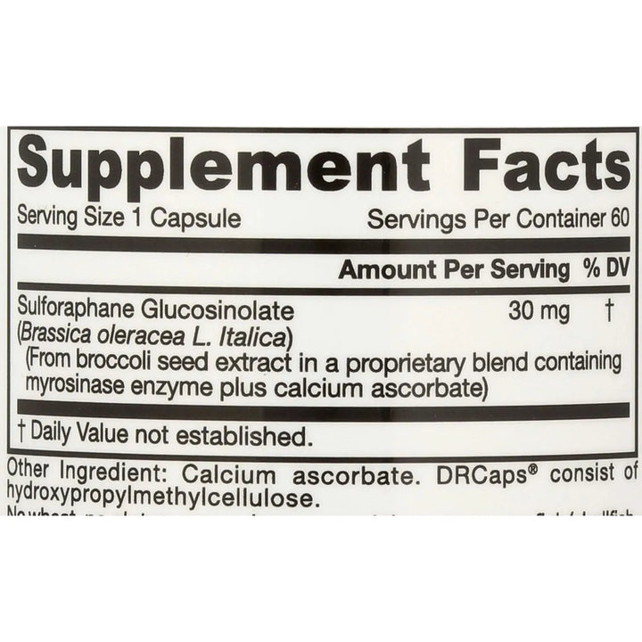 Brocco Max 500 Mg 60 Cápsulas Antioxidantes De Brócoli Extra - Imagen 5