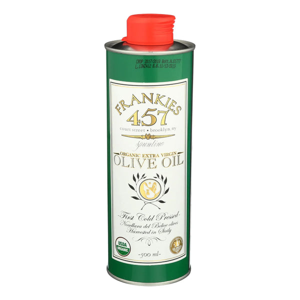 Aceite De Oliva Extra Virgen Orgánico Siciliano Frankies 500ml Lata Premium