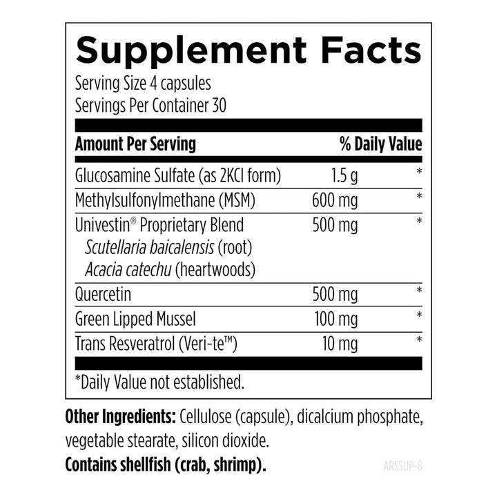 Apoyo Articular Avanzado Para Adultos Con Glucosamina Querce - Imagen 3