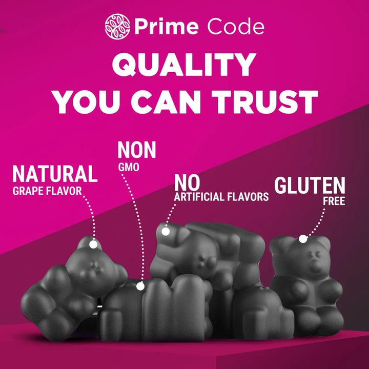 Gomitas De Hierro Con Vitamina B12 20 Mg Para Adultos Sabor - Imagen 5