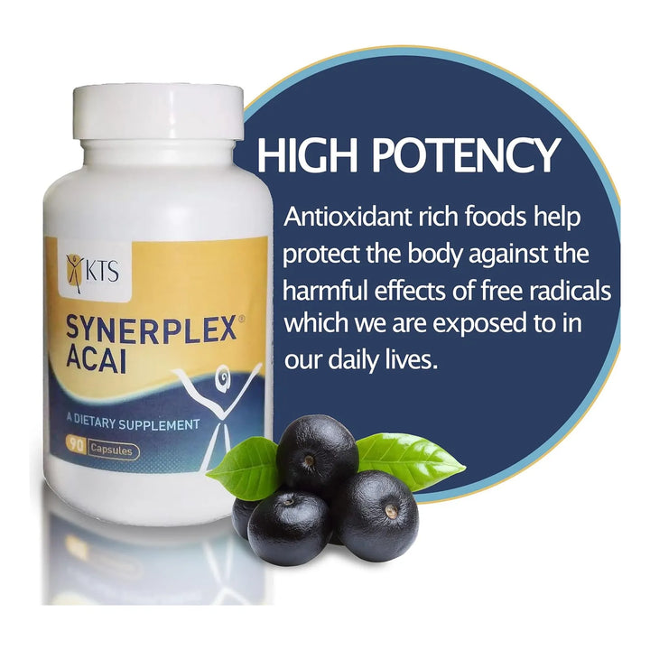 Cápsulas Açaí Natural Antioxidantes Nutrientes Salud Cerebra - Imagen 4
