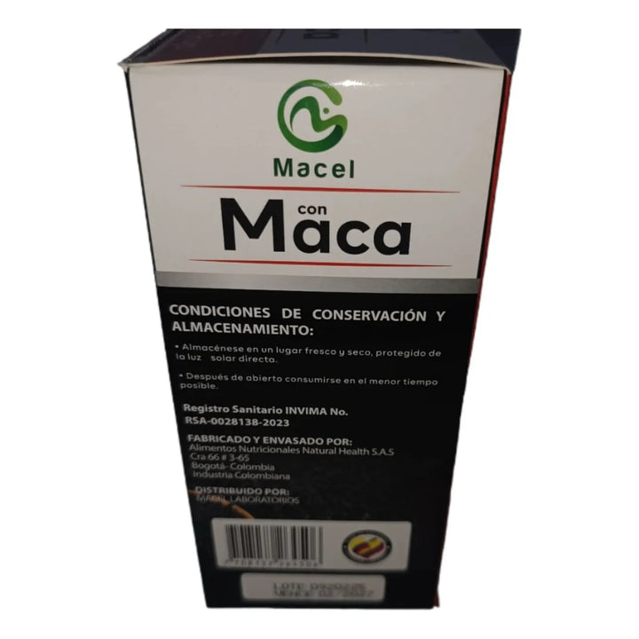 Maca Peruana Negra Y Roja Energizante Natural Potencializador Sex - Imagen 2