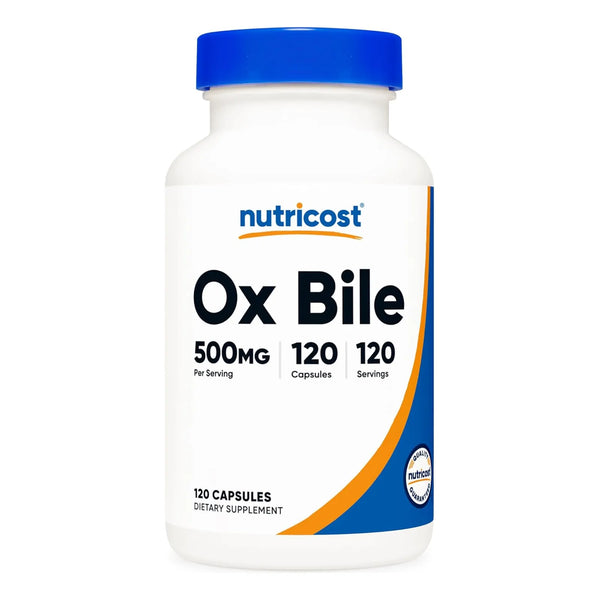 Cápsulas De Bilis De Buey 500 Mg 120 Unidades Saludable Y Na - Imagen 1