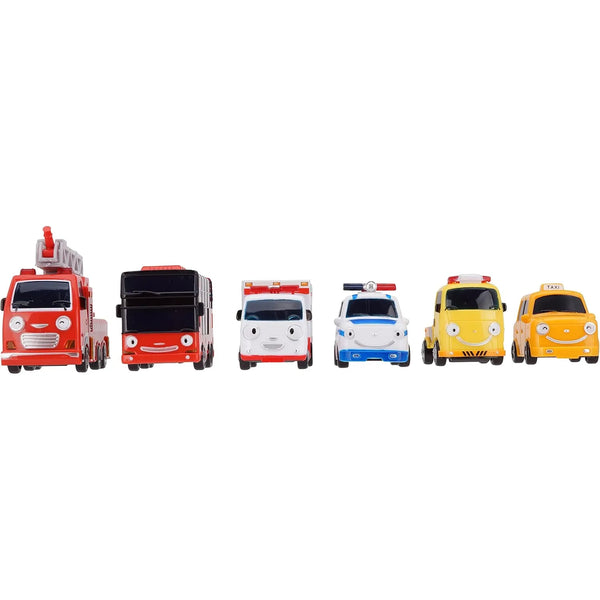 Juego De Mini Autobuses Tayo Amigos Especiales 6 Piezas Divertido Y Educativo