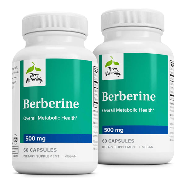 Berberina 60 Cápsulas Salud Metabólica Paquete Doble 120 Por - Imagen 1