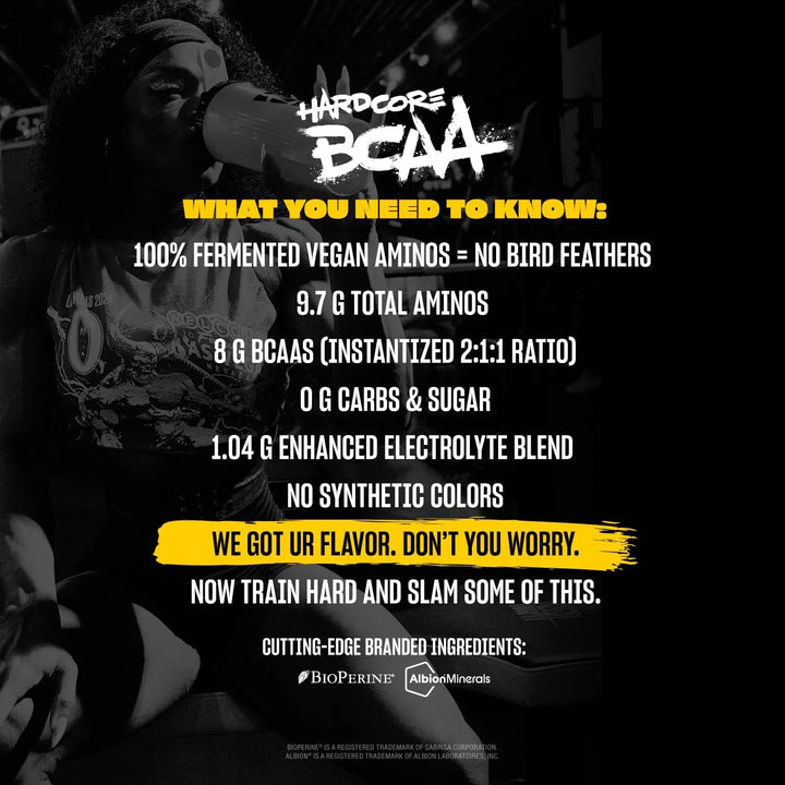 Bcaa Hardcore Para Pre Intra O Post Entrenamiento Hidratació - Imagen 4