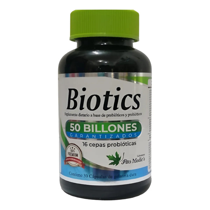 Biotics Probióticos & Prebiótic Natural - Imagen 1