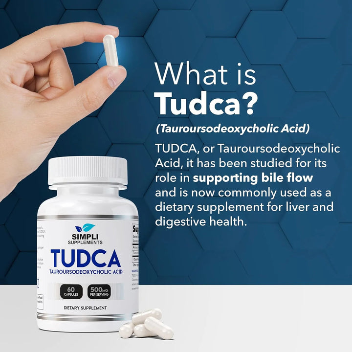 Cápsulas 500mg Ácido Taursodesoxicólico Para Salud Hepática - Imagen 3