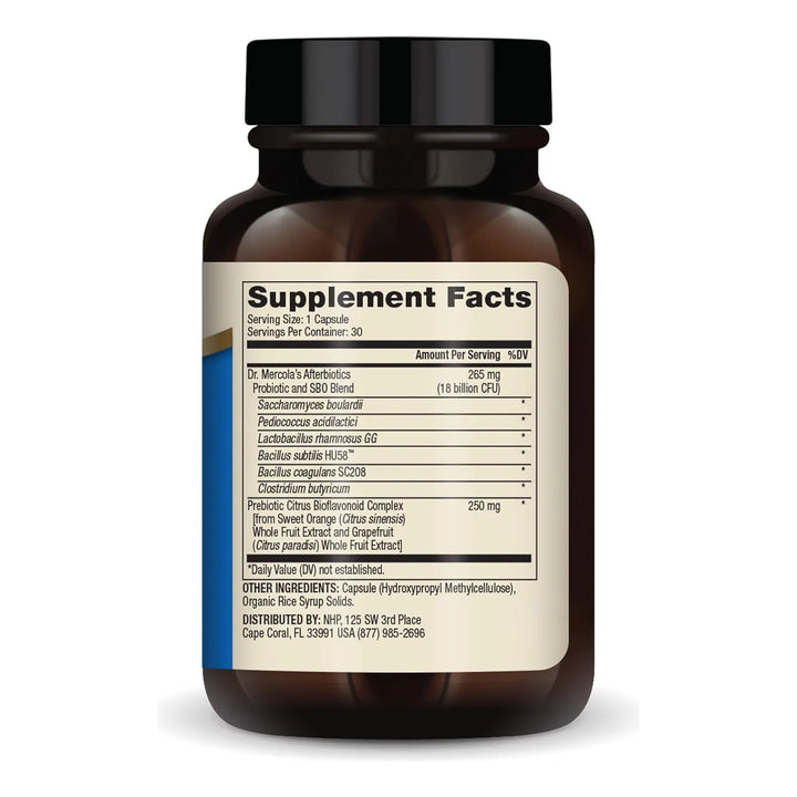 Cápsulas Probióticas Complete Afterbiotics 30 Porciones 18 M - Imagen 3