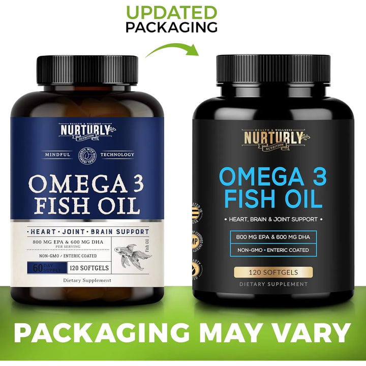 Aceite De Pescado Omega 3 2000 Mg 800 Mg Epa 600 Mg Dha Recu - Imagen 4