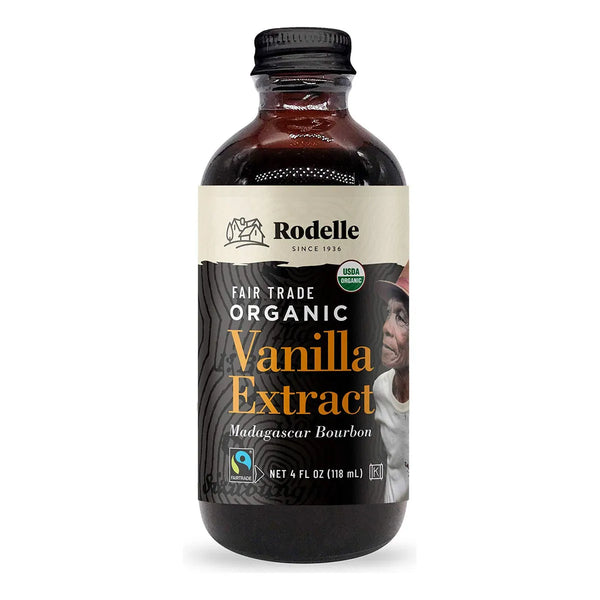Extracto De Vainilla Pura Orgánica 118 Ml Sabor Intenso Y Natural