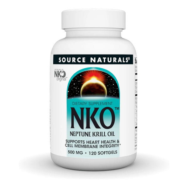 Aceite De Kril Marino NKO 500 Mg 120 Capsulas Blandas Salud Corazon Y Celulas