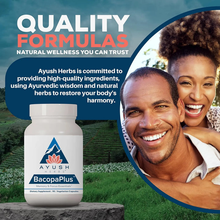 Bacopa Plus Ginkgo Biloba Apoyo Memoria Sistema Nervioso 90 - Imagen 7