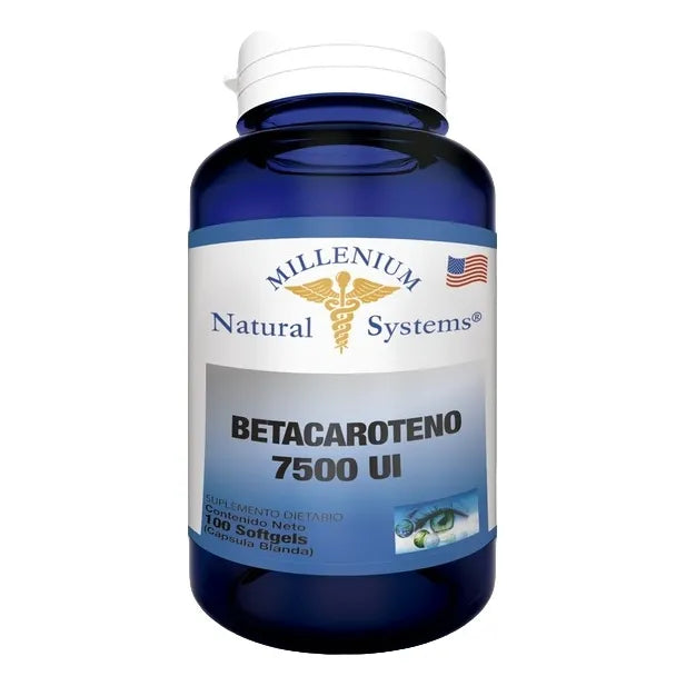 Betacaroteno 7.500 U.i X100 Sg  Neutro - Imagen 3