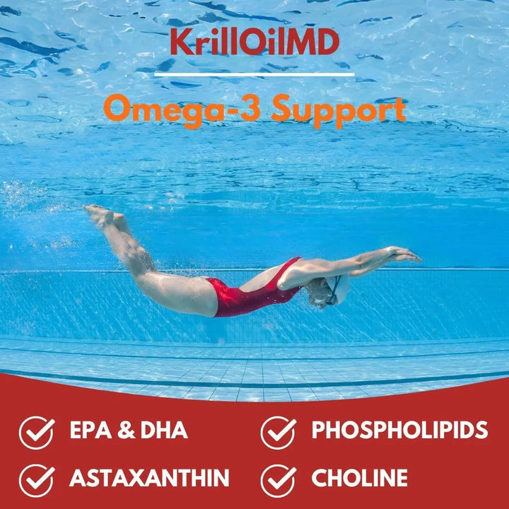 Aceite De Krill Antártico Omega 3 Dha Epa Con Astaxantina 60 - Imagen 4