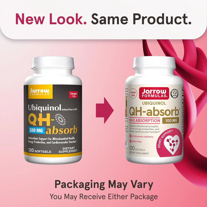 Qh-absorb 200 Mg Maxima Absorcion Jarrow Formulas 120 Cap - Imagen 4