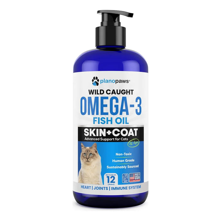 Aceite De Pescado Omega 3 Líquido Para Gatos Con Vitaminas T - Imagen 7