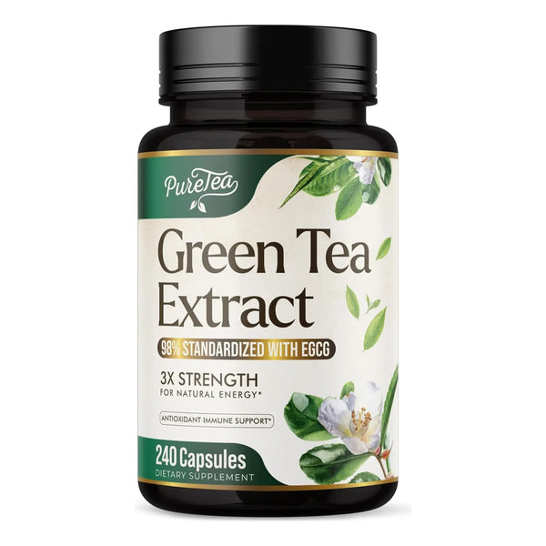 Cápsulas De Extracto De Té Verde 1000 Mg Con Egcg 98% Polife - Imagen 1