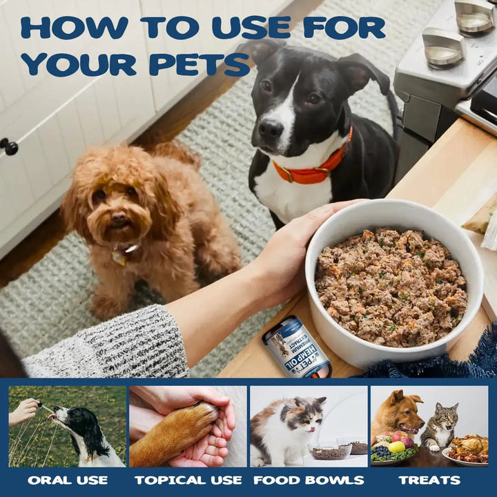 Aceite Natural Para Perros Y Gatos 2 Paquetes Gotas Para Ali - Imagen 6