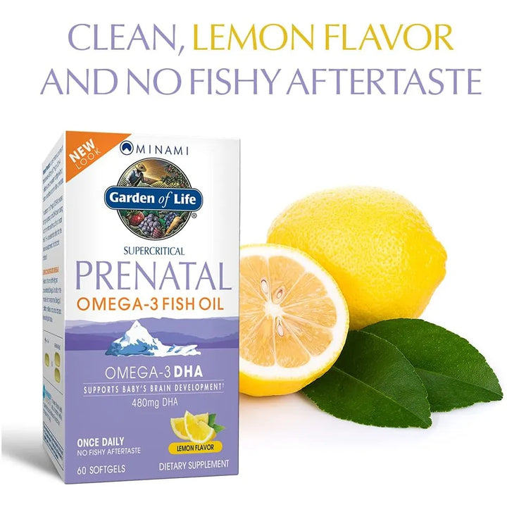 Aceite Natural De Pescado Omega 3 Prenatal 30 Cap - Imagen 4