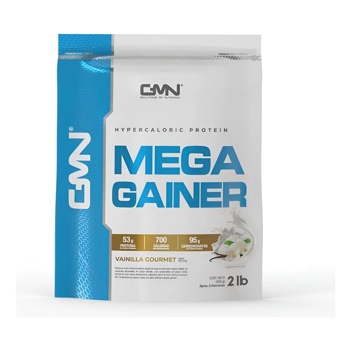 Proteína Sin Azúcar (2 Lb) Mega Gainer Gmn Vainilla Gourmet - Imagen 1