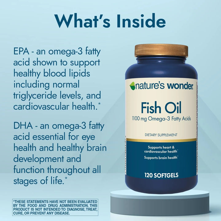 Aceite De Pescado 1100 Mg Omega 3 Epa Dha Cápsulas Blandas 1 - Imagen 3