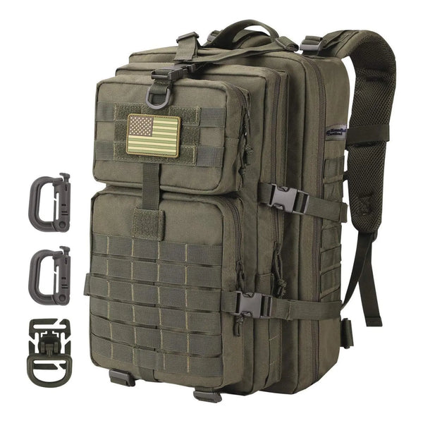 Mochila Táctica Militar 36L Resistente Agua Multifuncional Campamento Senderismo