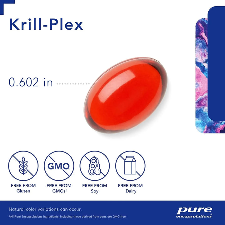 Cápsulas De Krill Para Comodidad Menstrual Salud Cardíaca Ap - Imagen 3