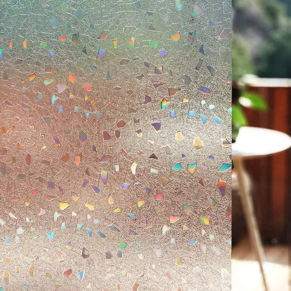 Película Decorativa Lemon Cloud Para Ventanas Privacidad UV 3D