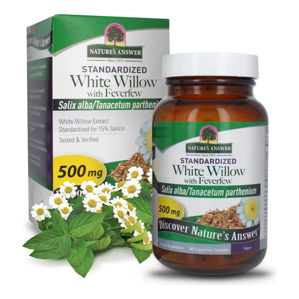 Capsulas De Matricaria 500 Mg Nature's Answer Antiinflamatorio Y Articular