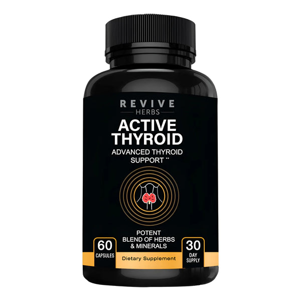 Suplemento Tiroideo Natural Con Ashwagandha Yodo Selenio Magnesio Zinc Y B12 60 Capsulas