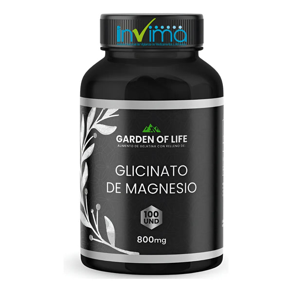Glicinato Magnesio 100 Capsulas - Imagen 1