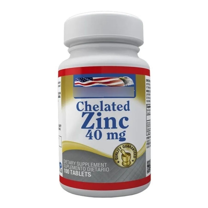 Chelated Zinc Healthy America Vitamina - Imagen 3