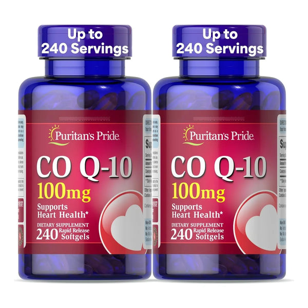 Coq10 100 Mg Apoya Salud Cardíaca Total 480 Cápsulas Blandas - Imagen 1