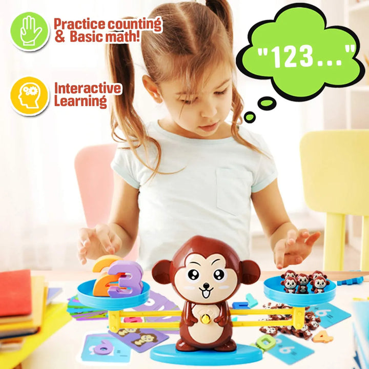 Juego De Balanza De Equilibrio Matematicos Para Niños | Envío gratis