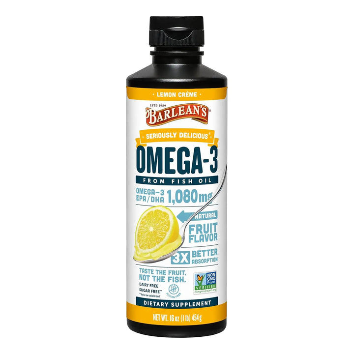 Aceite De Pescado Omega 3 1080 Mg Epa Y Dha Crema Lima 1 Lb - Imagen 1