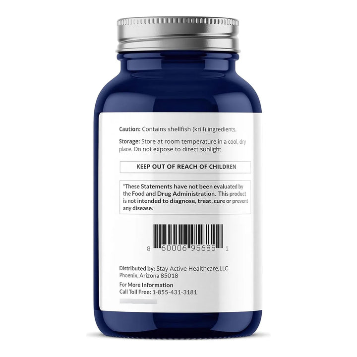 Aceite De Krill Puro 1000 Mg 60 Días Doble Fuerza 56% Fosfol - Imagen 9